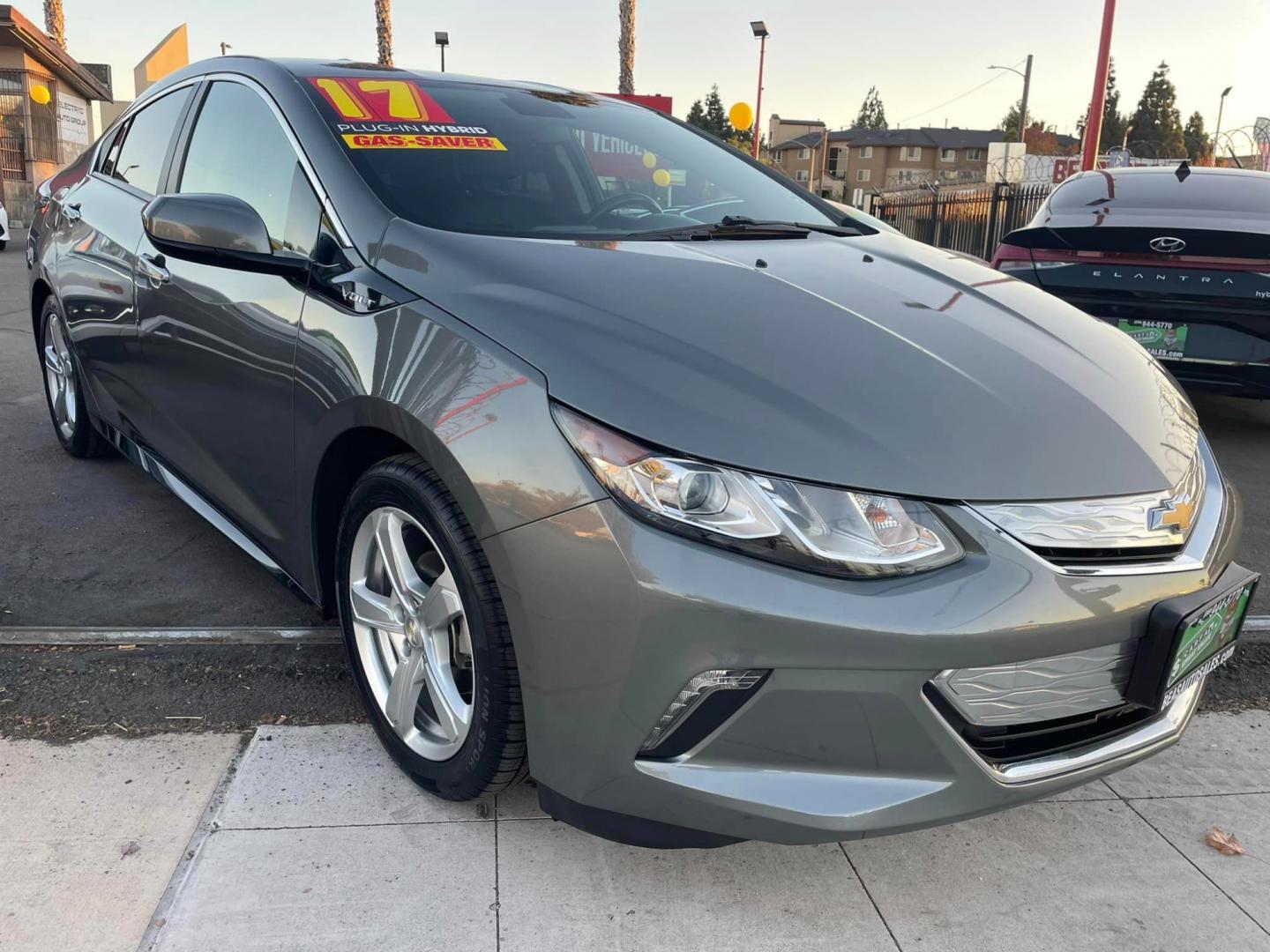 2017 GRAY /BLACK Chevrolet Volt (1G1RC6S58HU) , located at 744 E Miner Ave, Stockton, CA, 95202, (209) 944-5770, 37.956863, -121.282082 - Photo#0